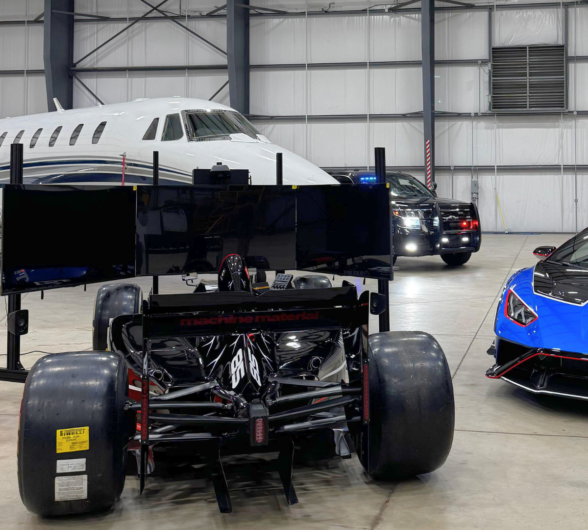 Project Formula Simulator by Pushstart inside the ApexHaus Garage