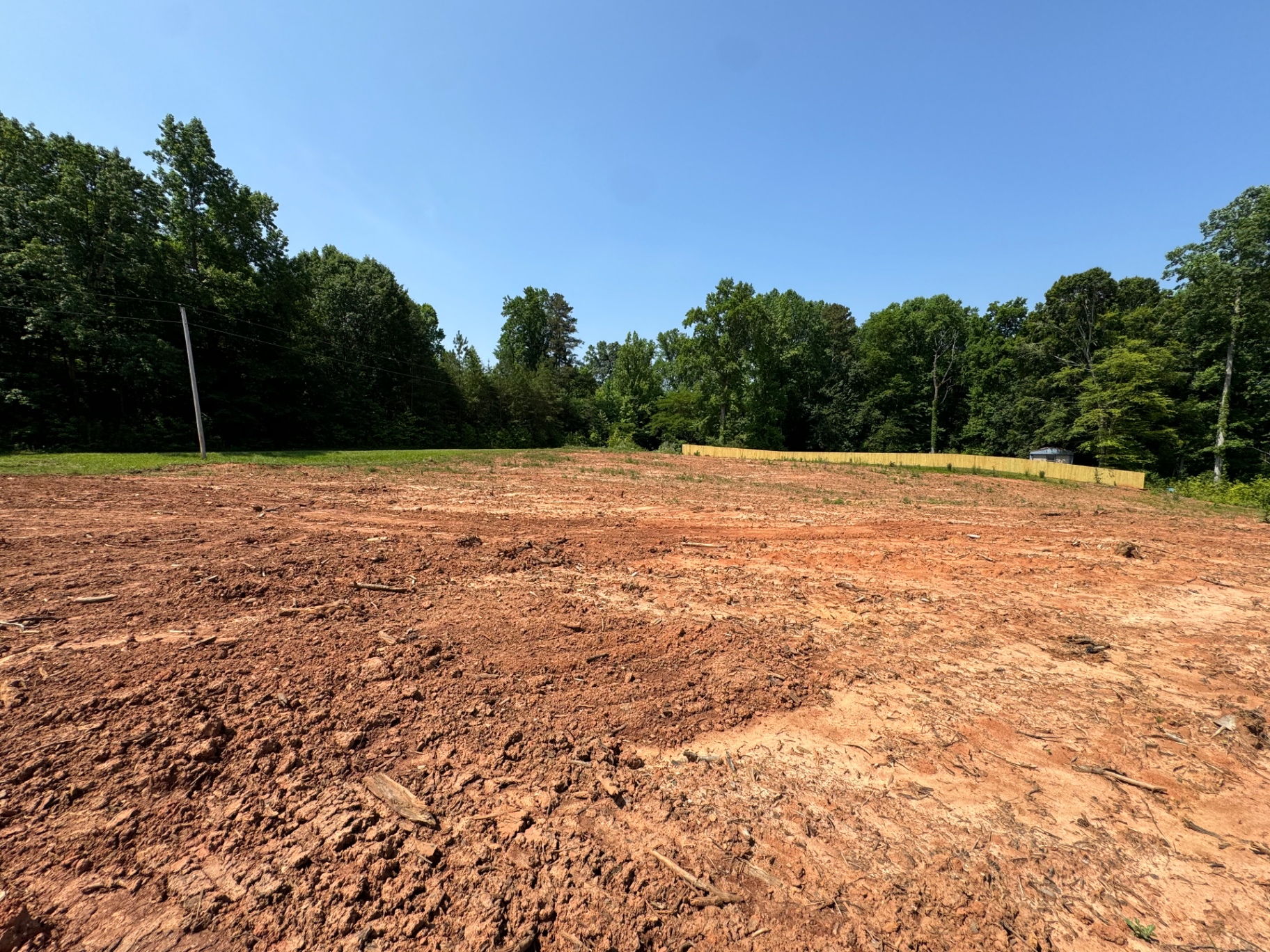 ApexHaus site cleared and graded